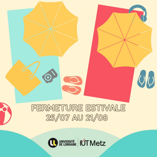 vacances iut metz