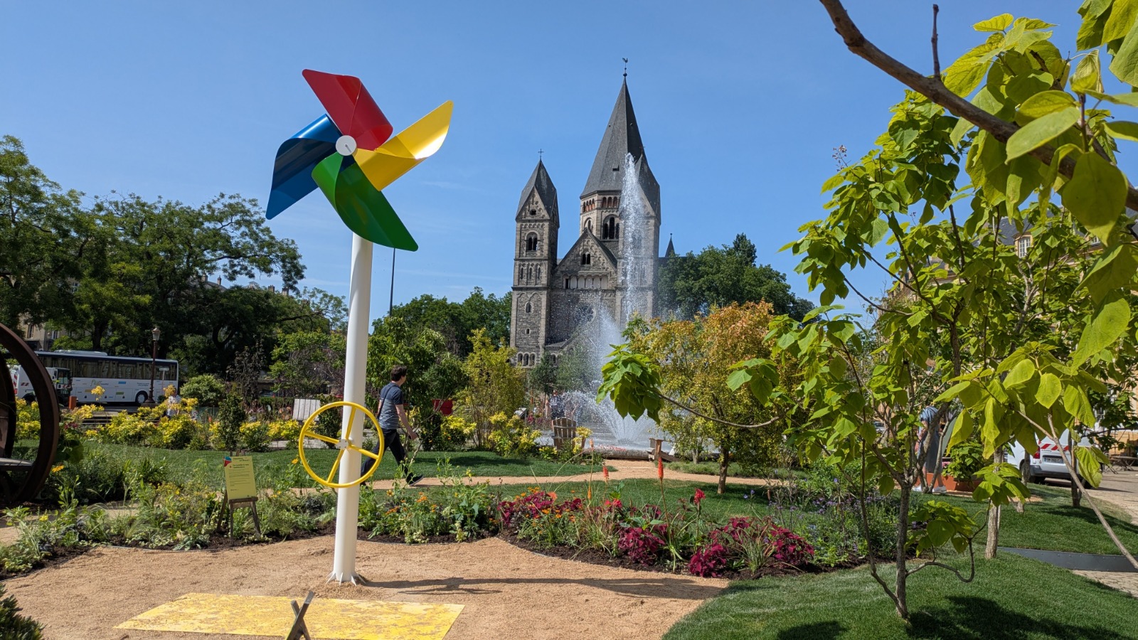 jardin éphémère de Metz 