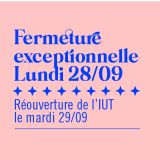 Fermeture exceptionnelle